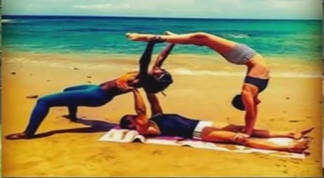 Yoga Challenge Poses 3 Person | Kayaworkout.co