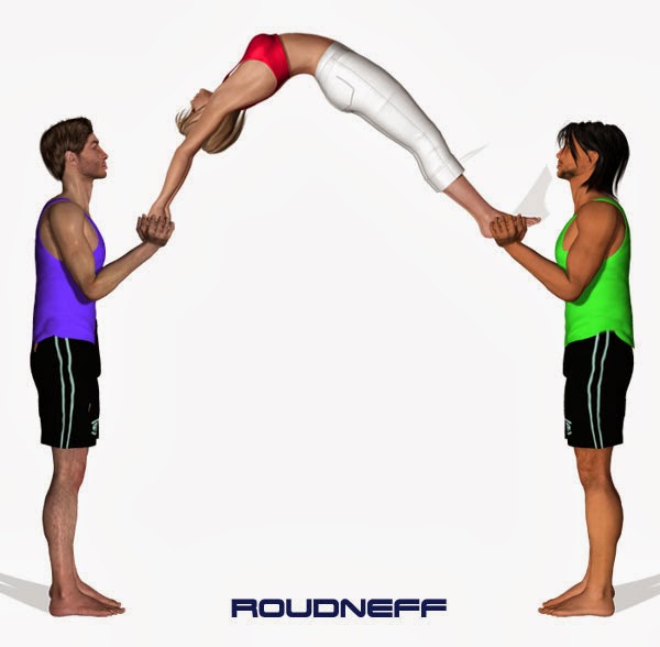 Yoga Poses for a Group of Three | Ana Heart Blog